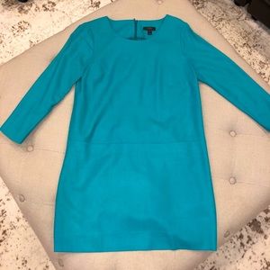 J. Crew Teal Jules Dress